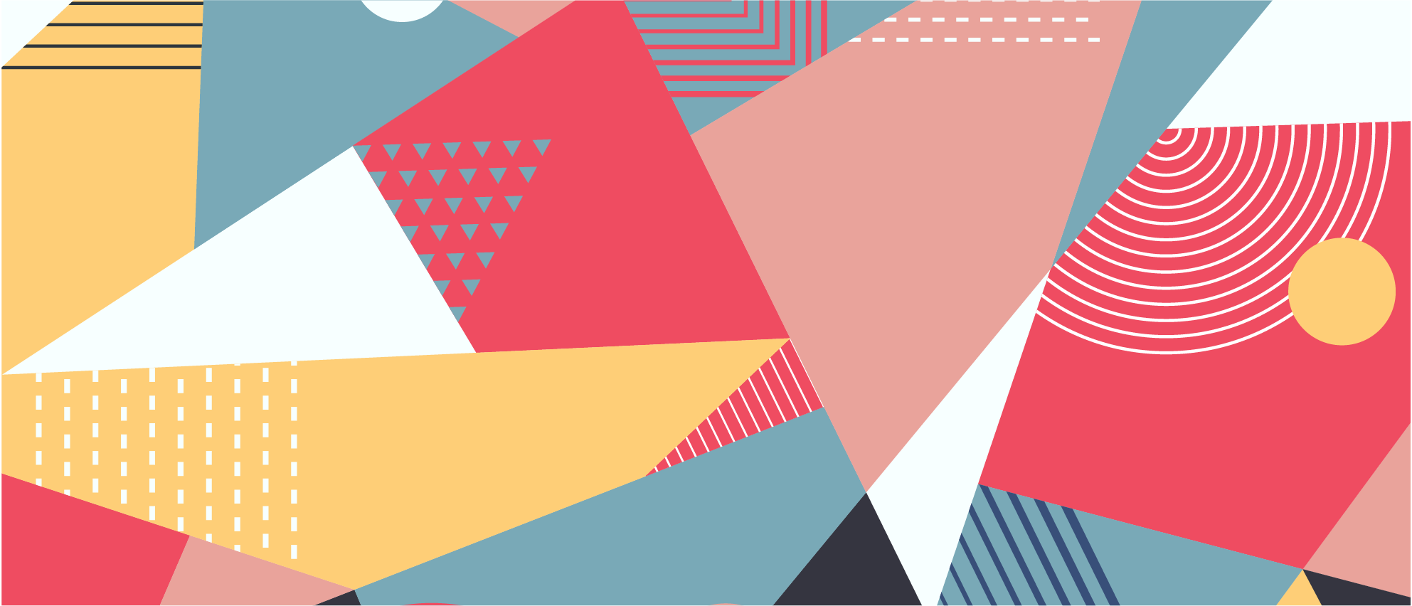 Geometrinis spalvingas modernus kilimas - „Tenstickers“