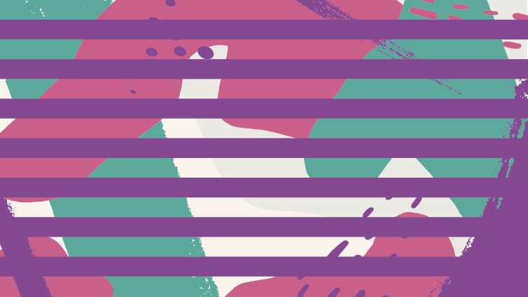 Dryžuotas raštas vinyls kilimas su juostelėmis - „Tenstickers“