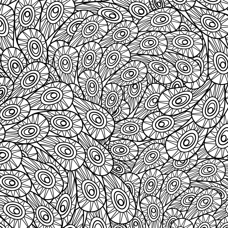 Povo ornamento gėlių kilimas - „Tenstickers“