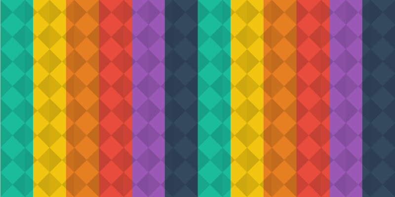 Spalvos deimantų modernus kilimas - „Tenstickers“