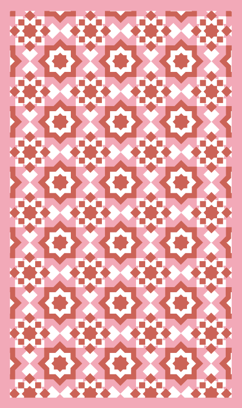 Vinyliniai kilimas su plytelių imitacija mozaikos dizainu - „Tenstickers“