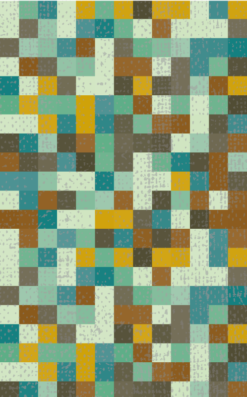 Mozaikos geometrija geometriniai kilimas - „Tenstickers“