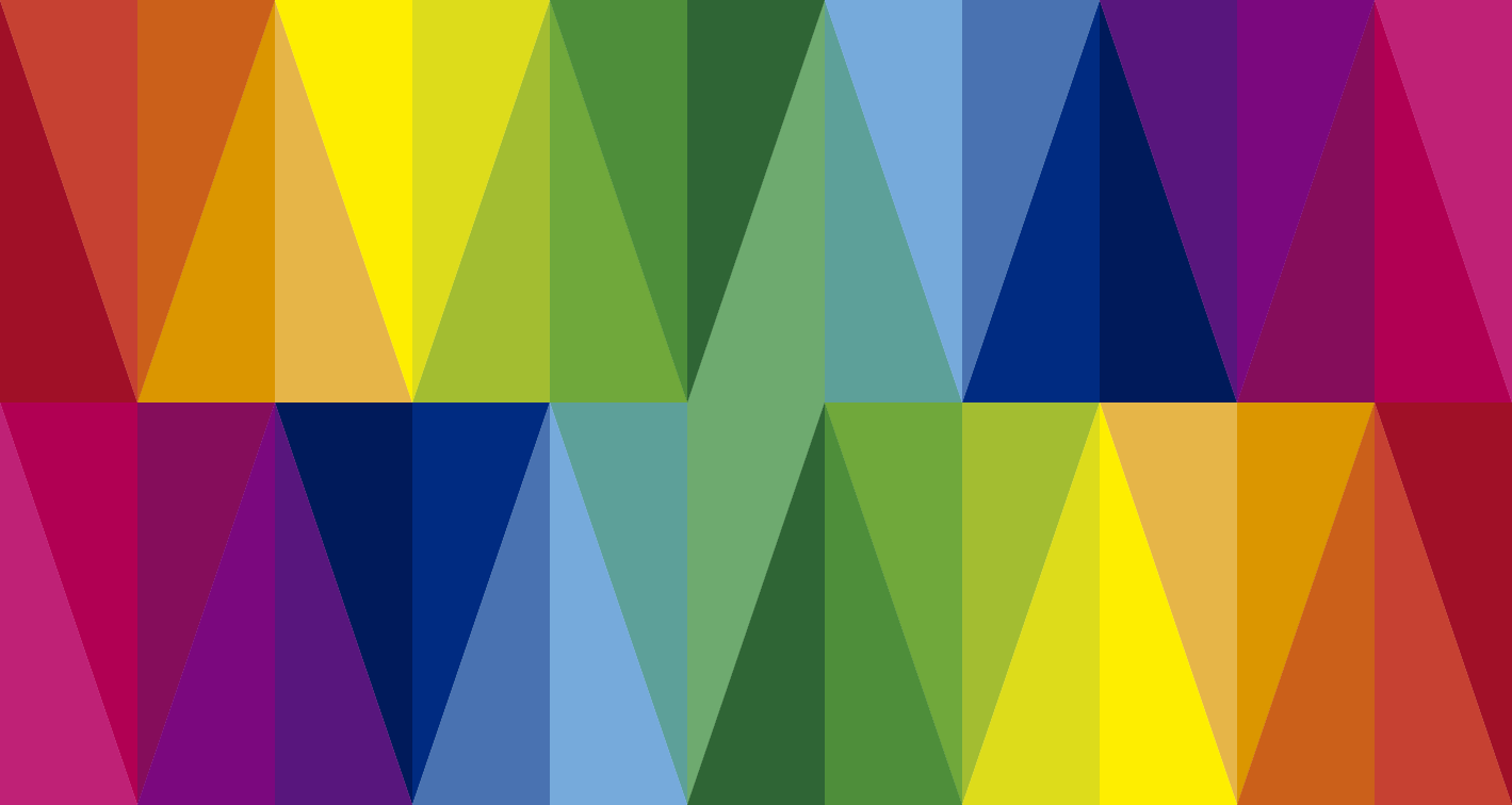 Spalvingas trikampis masyvas geometriniai kilimas - „Tenstickers“