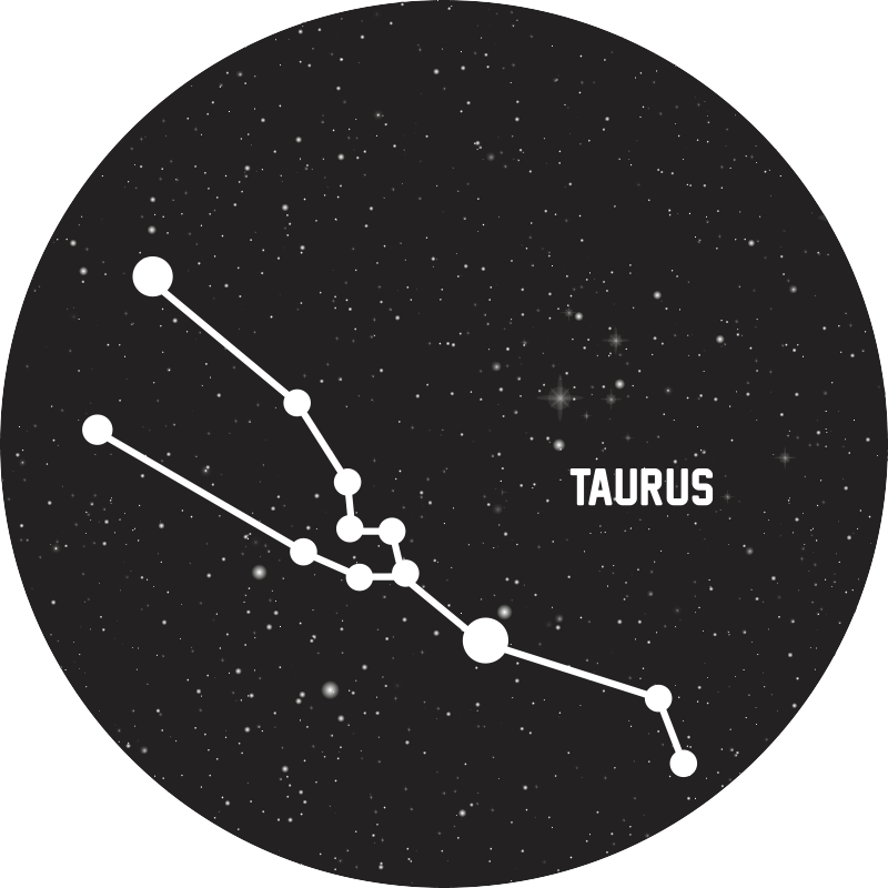 Zodiako ženklo jautis modernus kilimas - „Tenstickers“
