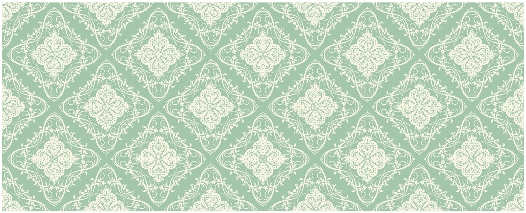 Ornamentinis raštas mozaikinė vinilo kilimėlė - „Tenstickers“