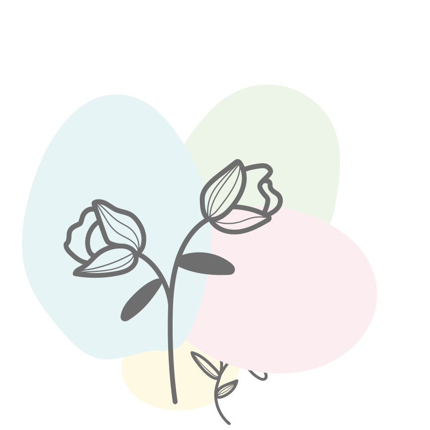 Gėlių širdies kilimas gėlių rašto kilimėlis - „Tenstickers“