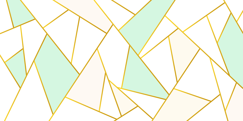 Kampinė pastelinė mozaika geometriniai kilimas - „Tenstickers“