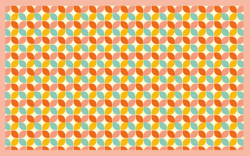 Geometriniai šešiakampiai geometriniai kilimas - „Tenstickers“