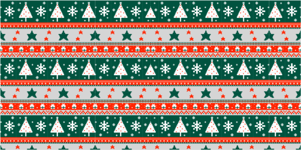 Nordic christmas pattern nordic kilimas - „Tenstickers“