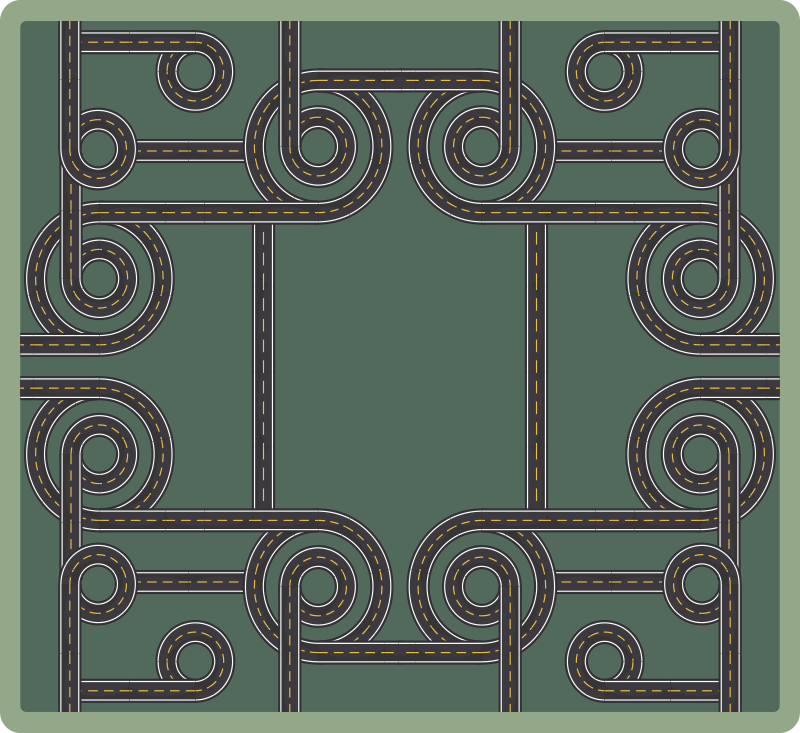 Kelių kilimėlis vaikams - „Tenstickers“