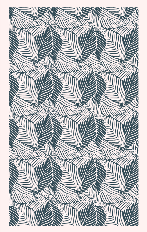 Senovinis lapų rašto vinilo kilimas namų biurui - „Tenstickers“