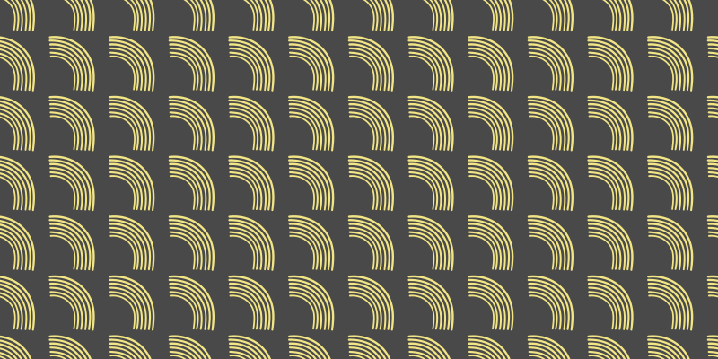 Geometriniai lanko raštai dryžuotas vinilo kilimas - „Tenstickers“