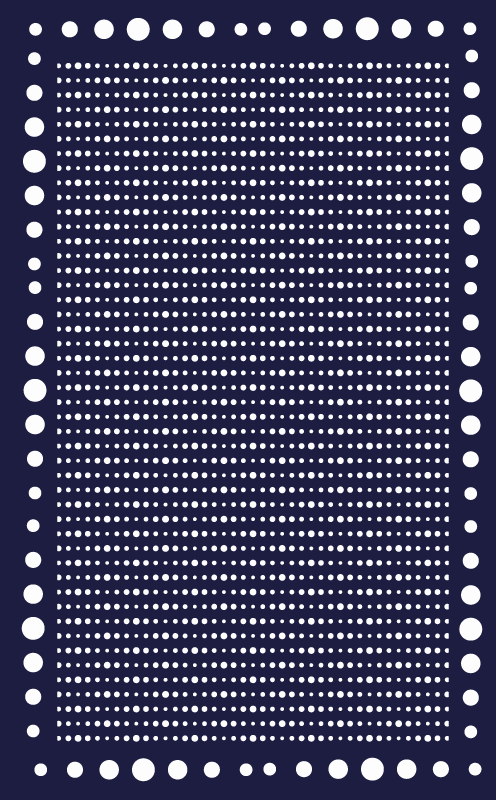 Taškuotų kraštų geometriniai viniliniai kilimėliai - „Tenstickers“