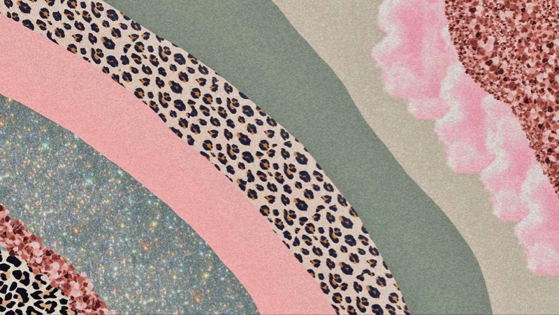 Sluoksniuotos spalvų bangos vinilo kilimėlis miegamajam - „Tenstickers“