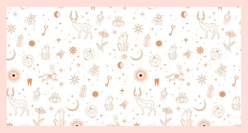 Elnių ir žvaigždžių vinilinis kilimas - „Tenstickers“