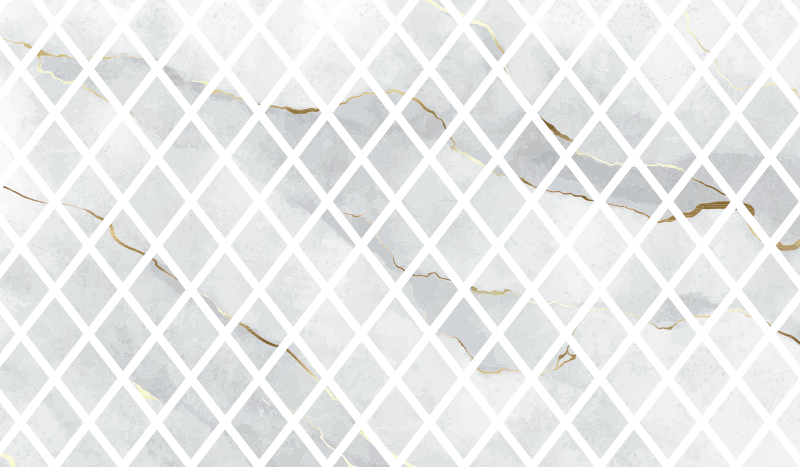 Elegantiškas marmuro raštas kilimas virtuvei - „Tenstickers“