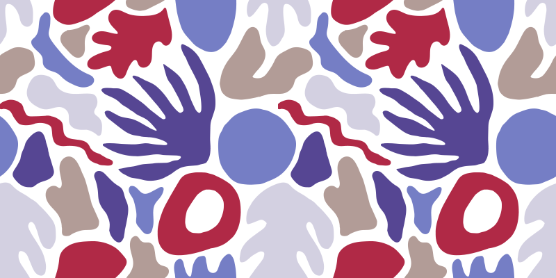 Abstraktus formos raštas minimalistinis kilima - „Tenstickers“