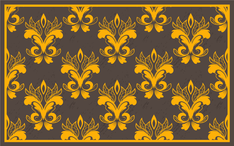 Derliaus vinilo grindų audiniai senovinis kilimas - „Tenstickers“