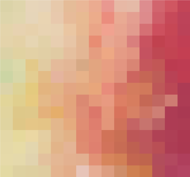 Raudono bloko gradiento modelis geometriniai kilimas - „Tenstickers“