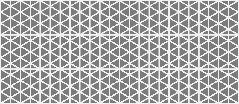 Trikampis pilkas elementas kilimas virtuvei - „Tenstickers“