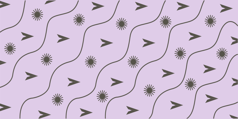 Bangų modelio vibracija modernus vinilinis kilimas - „Tenstickers“