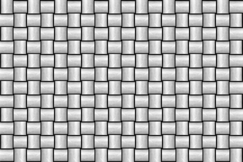 Pilkų kvadratų motyvas Marmurinis vinilo kilimas - „Tenstickers“