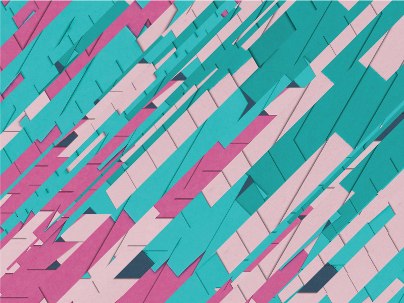 Abstraktus kampinis raštas geometriniai kilimas - „Tenstickers“