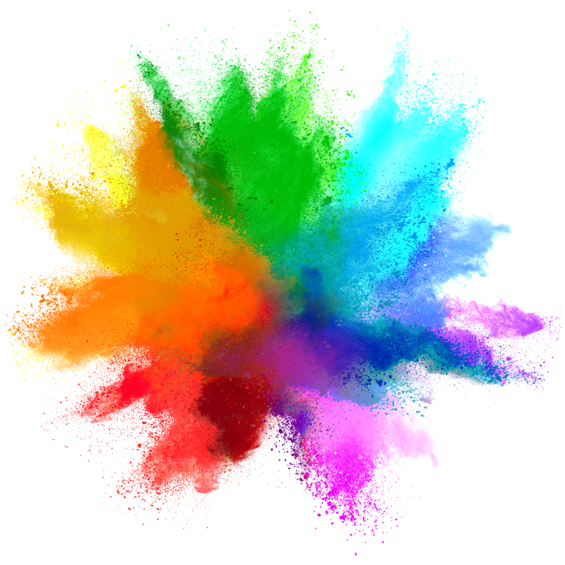 Spalvos sprogimas modernus vinilo kilimas - „Tenstickers“