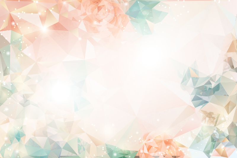 Gėlių rašto kilimėlis botaninė geometrija - „Tenstickers“