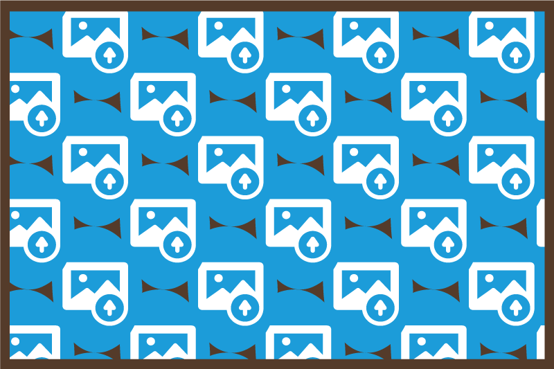 Vaizdo modelis vinyl kilimėlis su vardu - „Tenstickers“