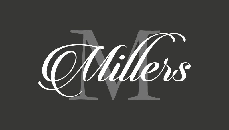 Vinilo kilimėlis miegamajam su elegantišku inicialu - „Tenstickers“