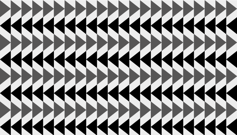 Pilkas trikampis raštas geometriniai kilimas - „Tenstickers“