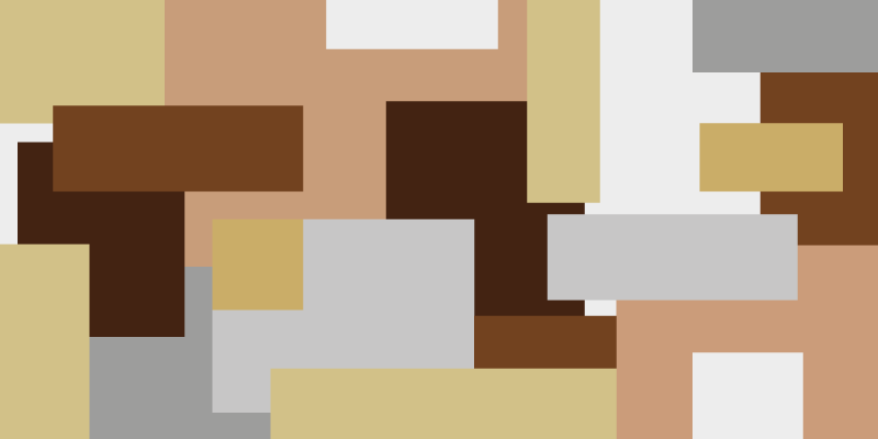 Abstraktūs geometriniai motyvai modernus vinilinis kilimas - „Tenstickers“