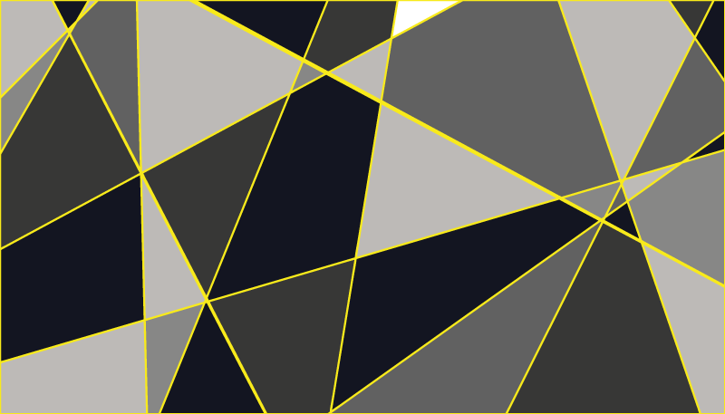 Pilkos trikampio linijos geometriniai kilimas - „Tenstickers“