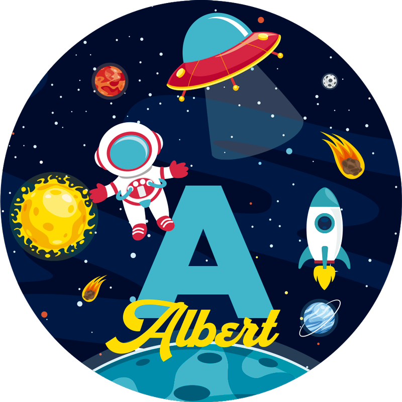 Pasirinktinis pavadinimas erdvėje vinilinis kilimėlis - „Tenstickers“