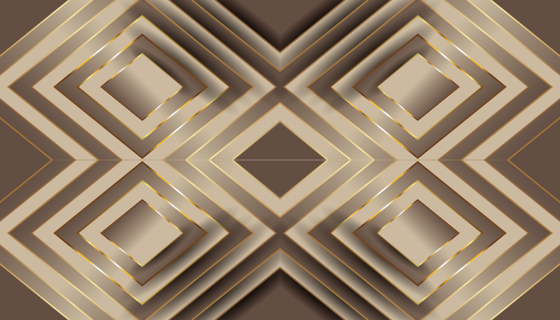 Elegantiška geometrinė kompozicija kilimas virtuvei - „Tenstickers“