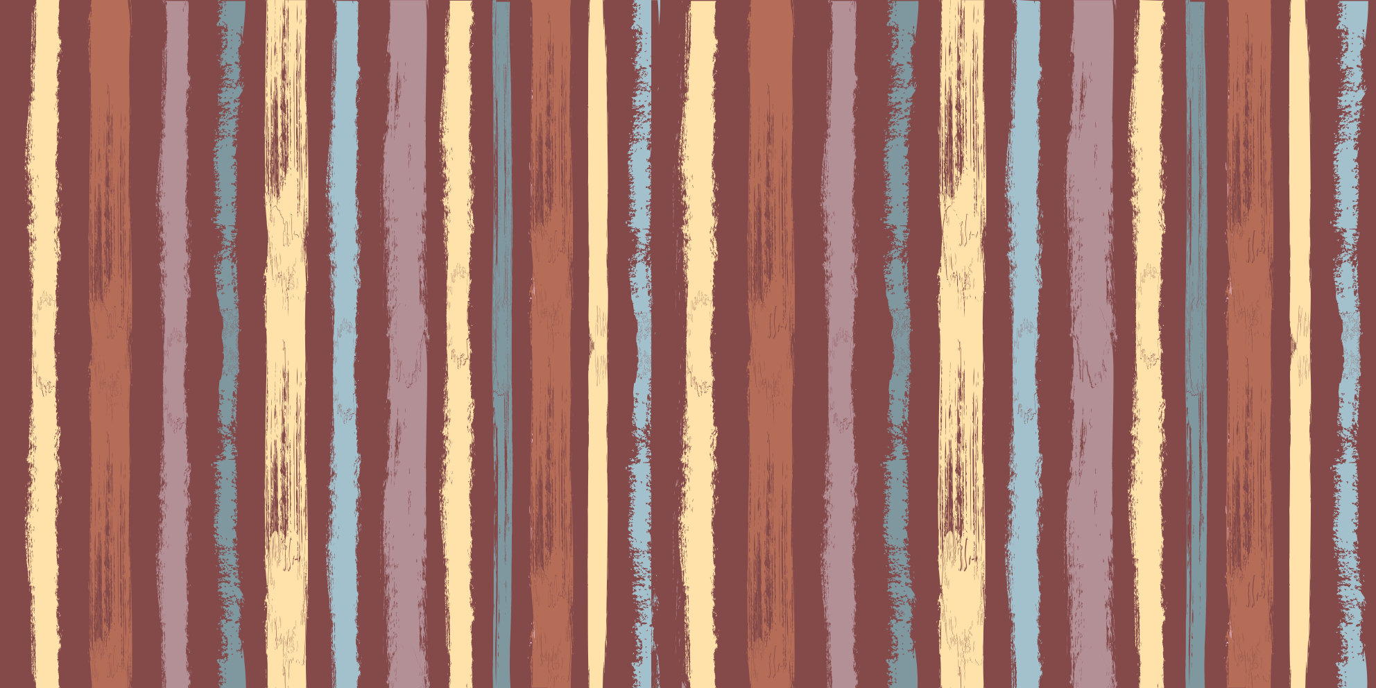 Rankomis dažyto audinio efektas dryžuotas vinilo kilimas - „Tenstickers“