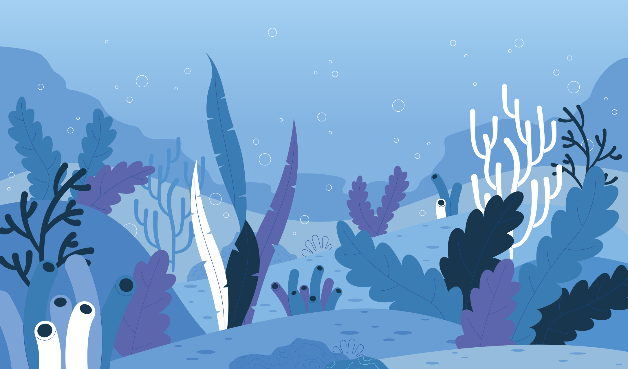 Animacinis vandens pasaulio vaikų vinilo kilimas - „Tenstickers“