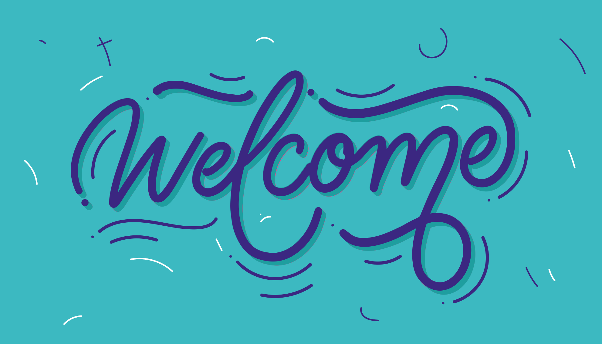 Sveikintinas mėlynas dizainas koridoriaus vinilinė kilimėlė - „Tenstickers“