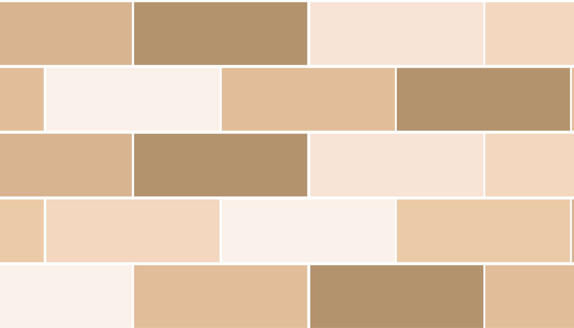 Neutralių plytų plytelės vonios kambario vinilo kilimėlis - „Tenstickers“