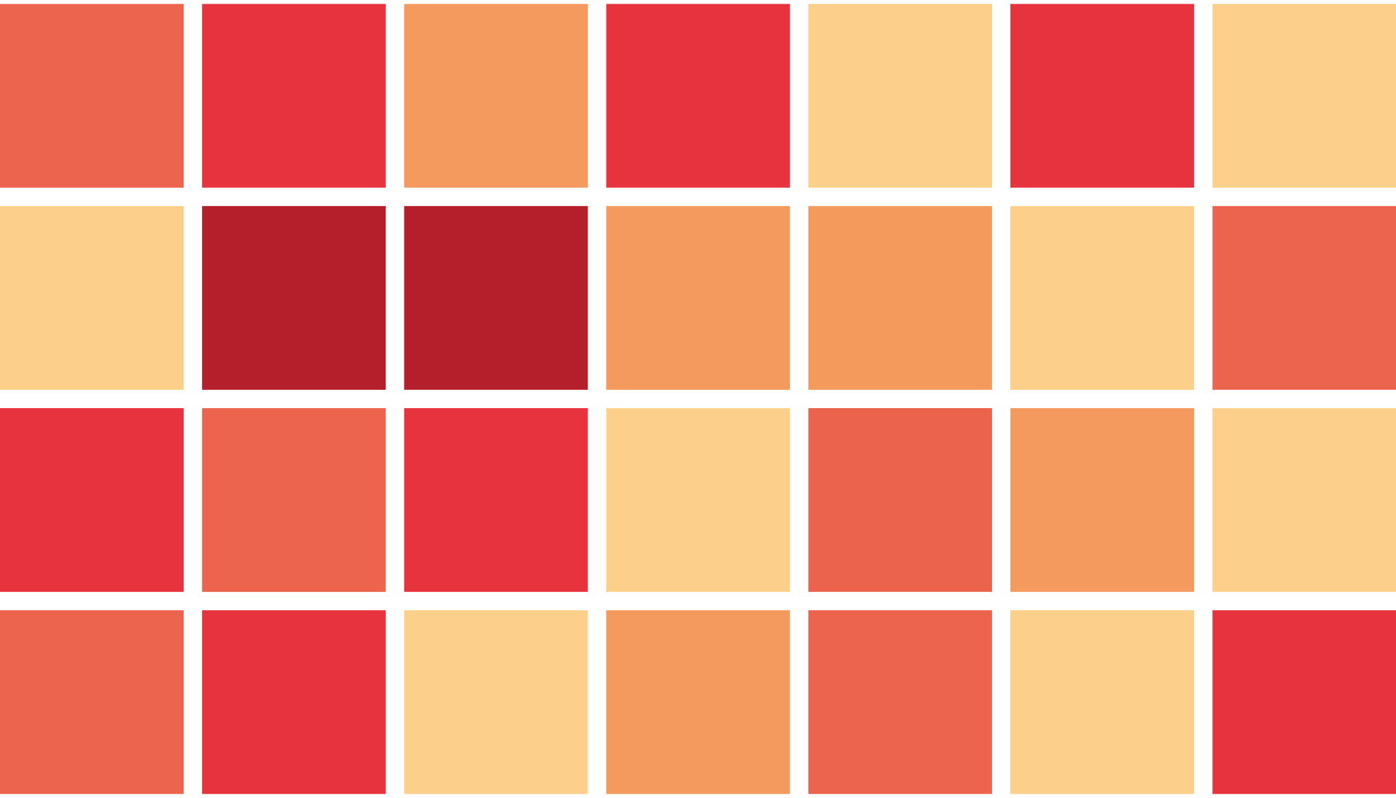 Vonios kambario vinilo kilimėlis spalvingais kvadratais - „Tenstickers“