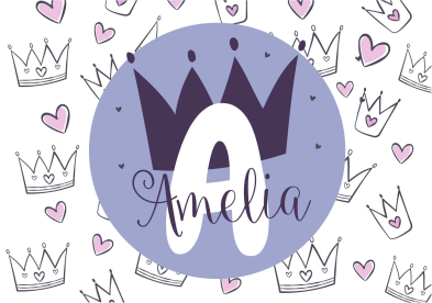 Suasmenintas karūnos atspaudas vinilinis kilimėlis - „Tenstickers“