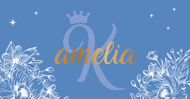 Gėlės pavadinimas ir inicialas paaugliams vinilo kilimėlis - „Tenstickers“