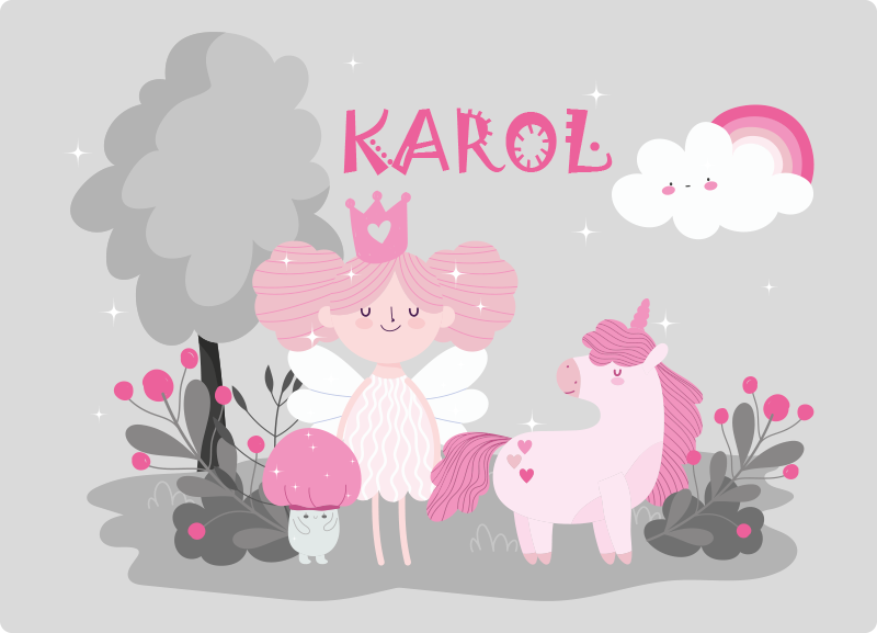 Pasakos scena su pavadinimu vinilinis kilimėlis - „Tenstickers“