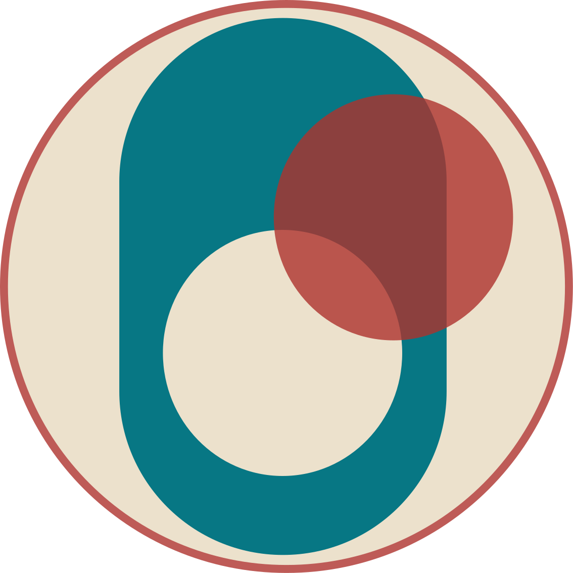 Harmoningi apskritimai modernus vinilinis kilimas - „Tenstickers“