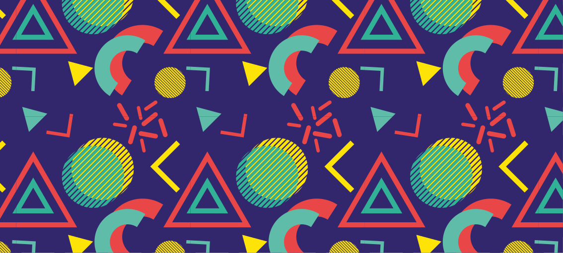 Geometriniai kilimas gyvybingi geometriniai motyvai - „Tenstickers“