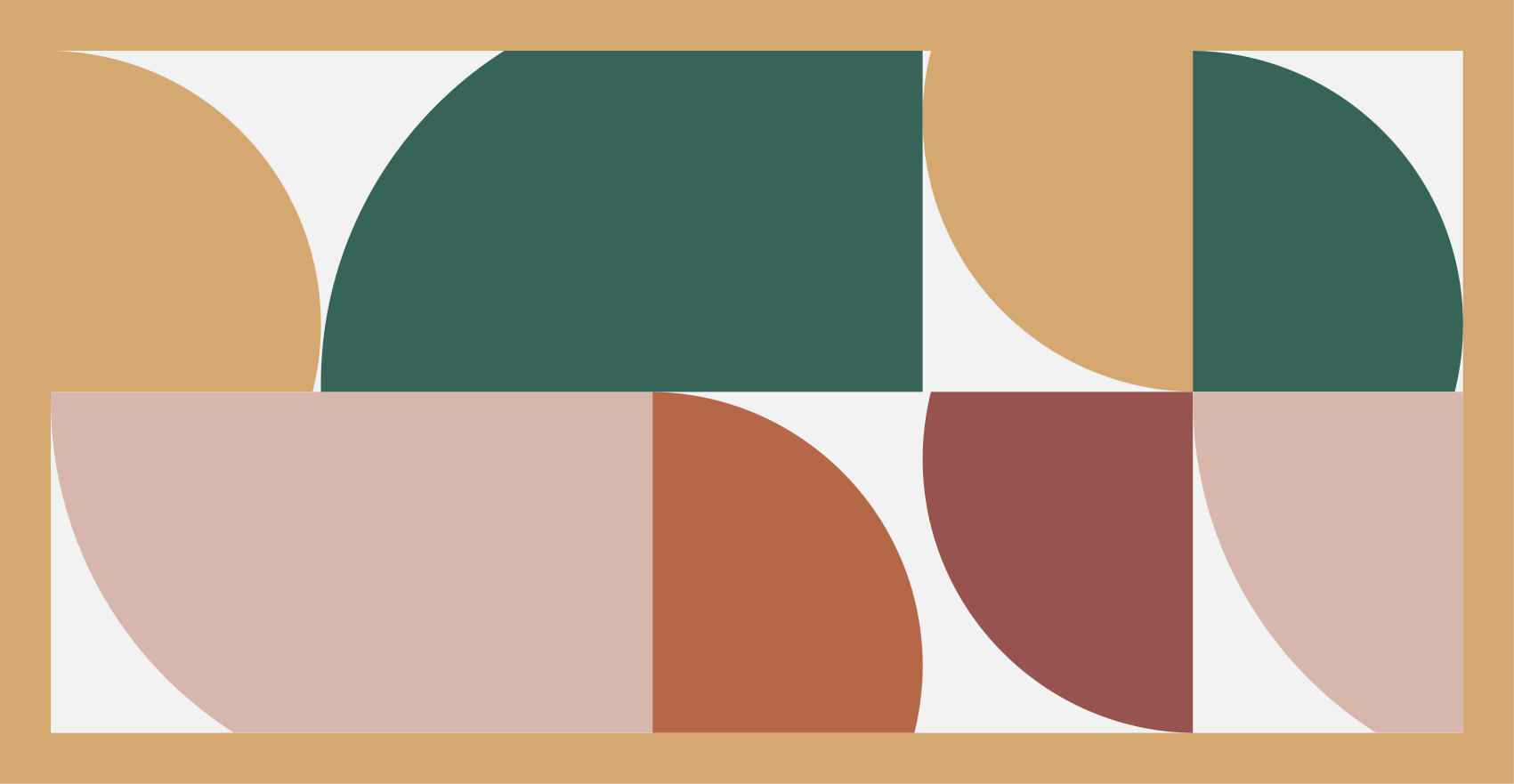 Kampuoti abstraktūs segmentai modernus vinilinis kilimas - „Tenstickers“