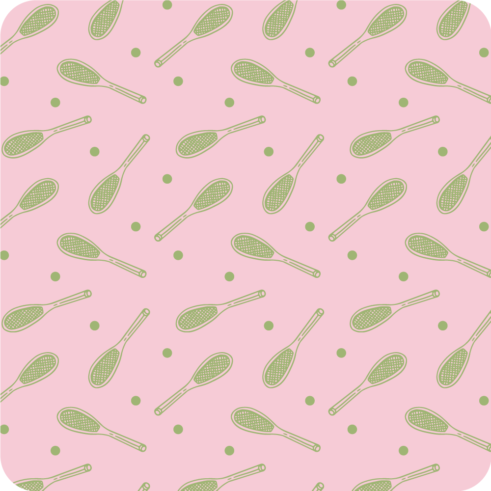 Raketės raštas žaidimų dizaino vinilo kilimėlis - „Tenstickers“