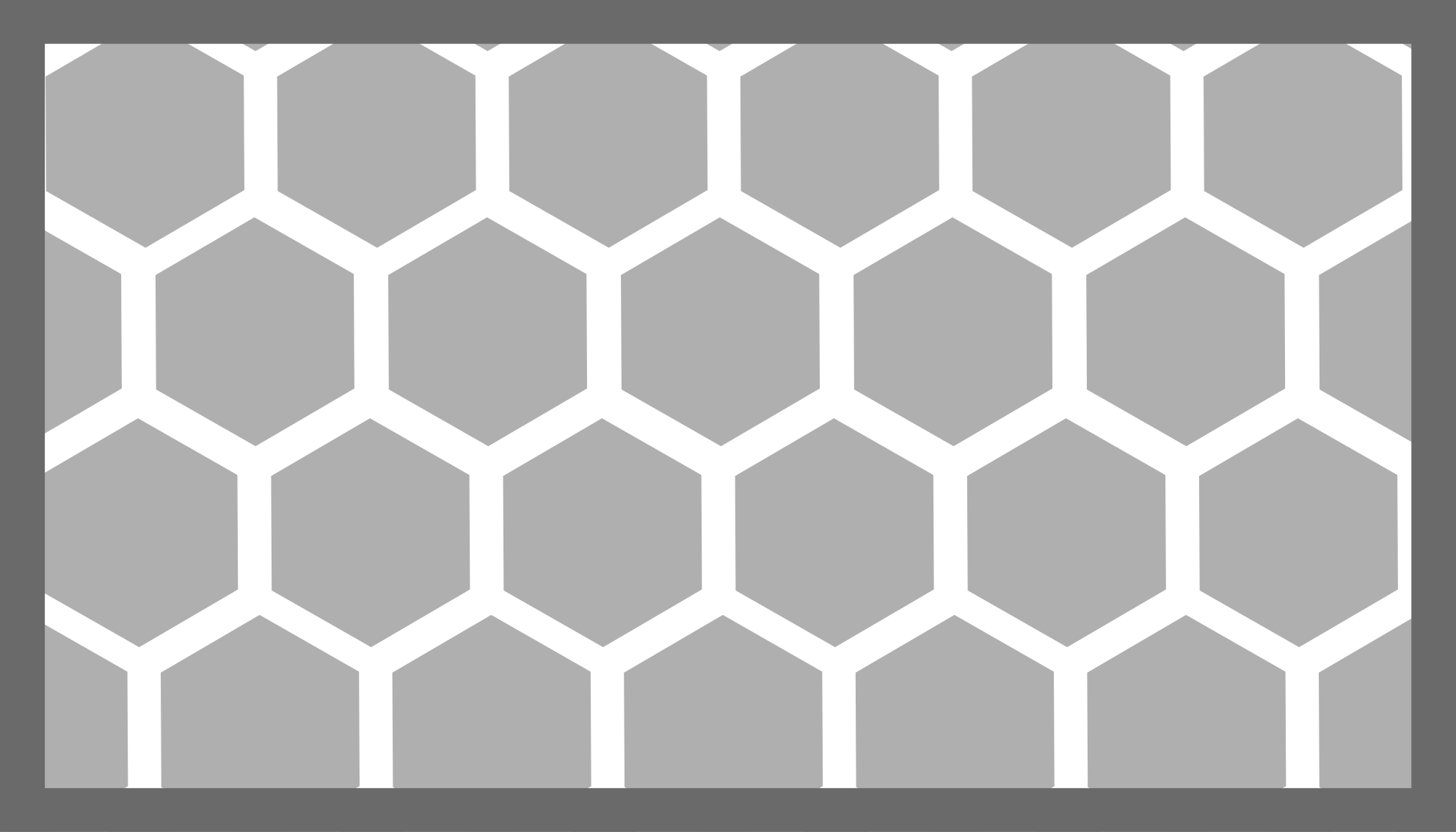 Balti geometriniai penkiakampiai geometriniai pledai - „Tenstickers“