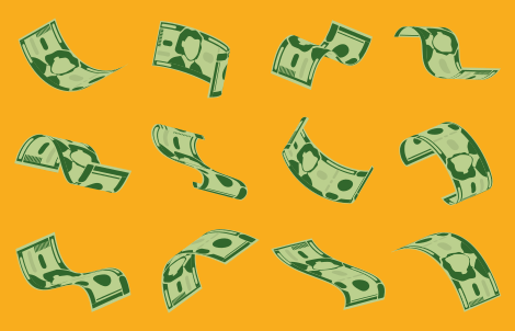 Pinigų srautų modelis modernus vinilinis kilimas - „Tenstickers“